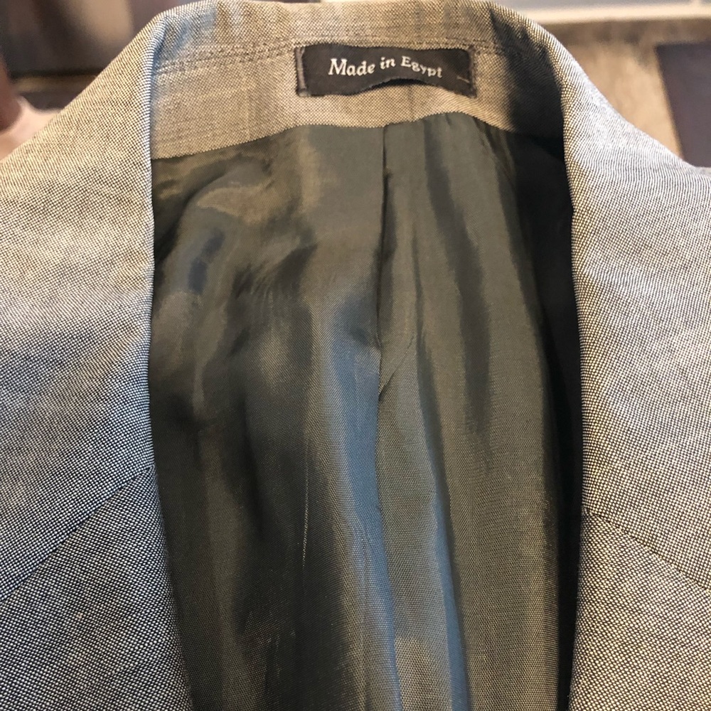 Grey suit grey used but condition